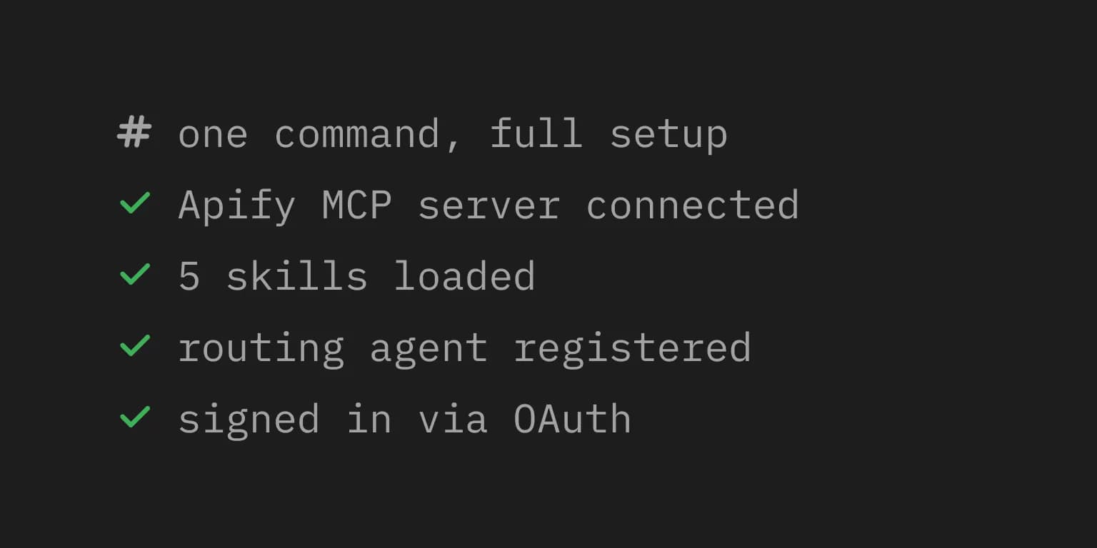 One install, one sign-in