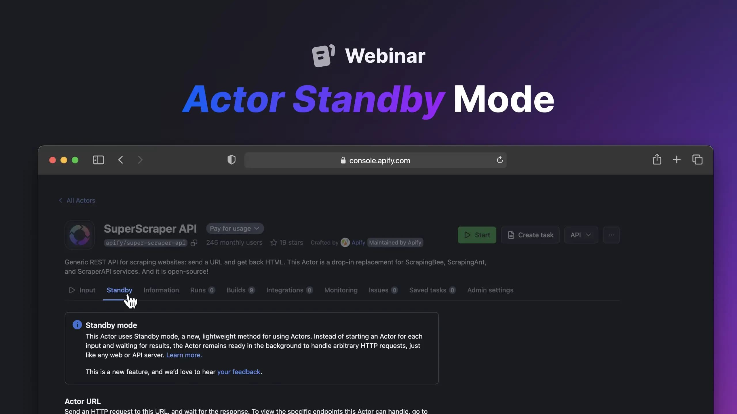 Apify video