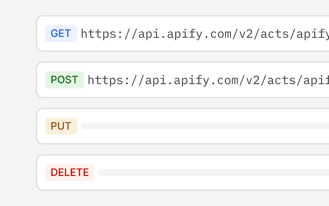 Complete API