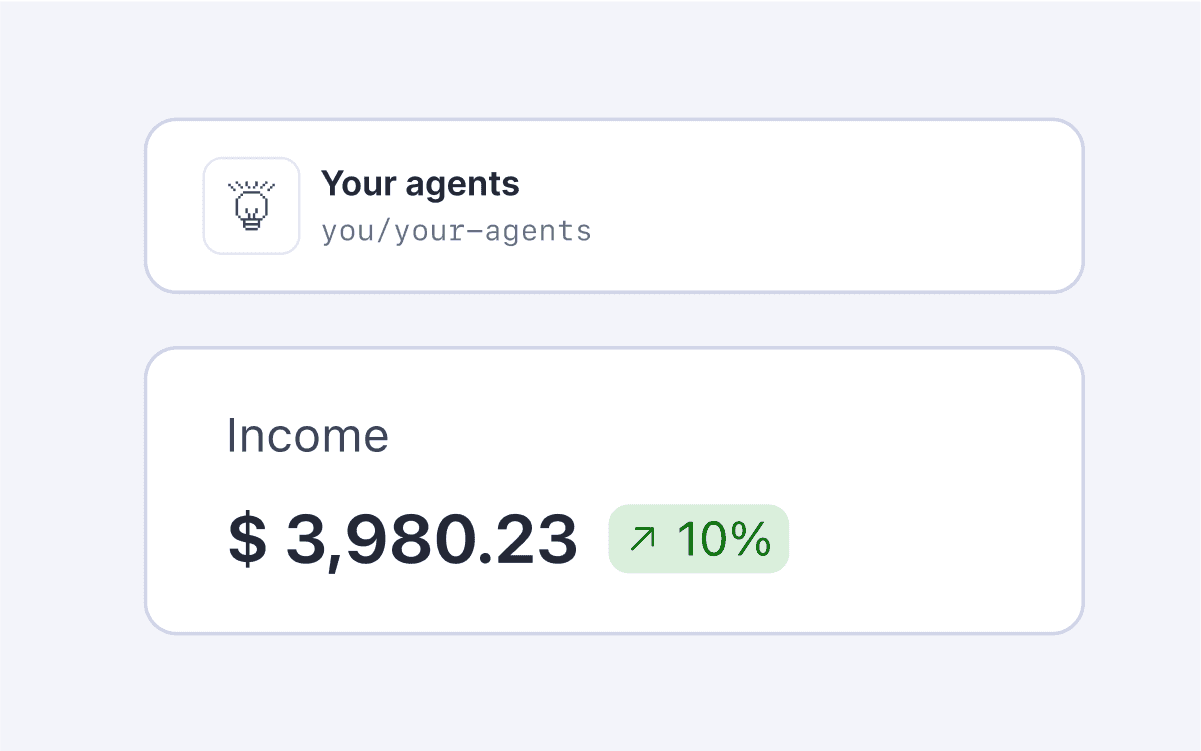 Earn passive income