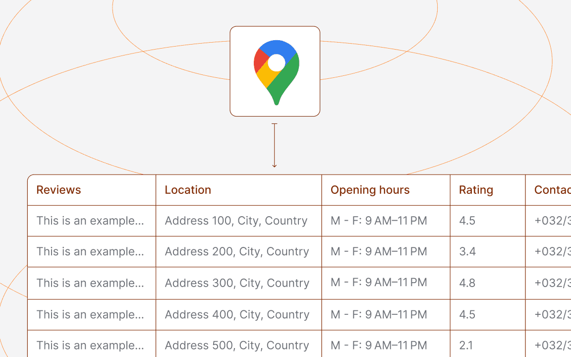 Google Maps Scraper