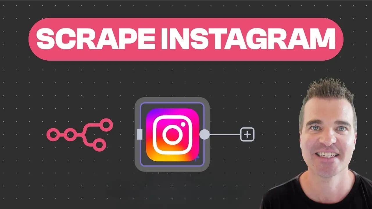 I Built an AI Agent That Scrapes Social Media in Seconds (n8n + Apify Tutorial)