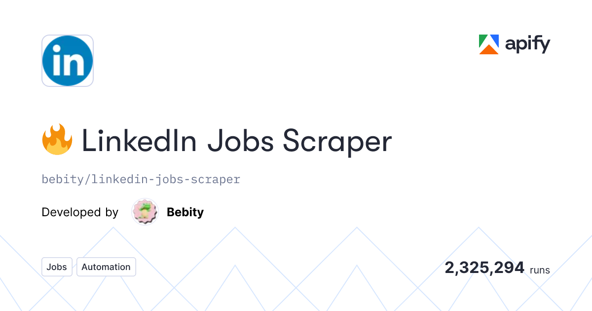 LinkedIn Jobs Scraper