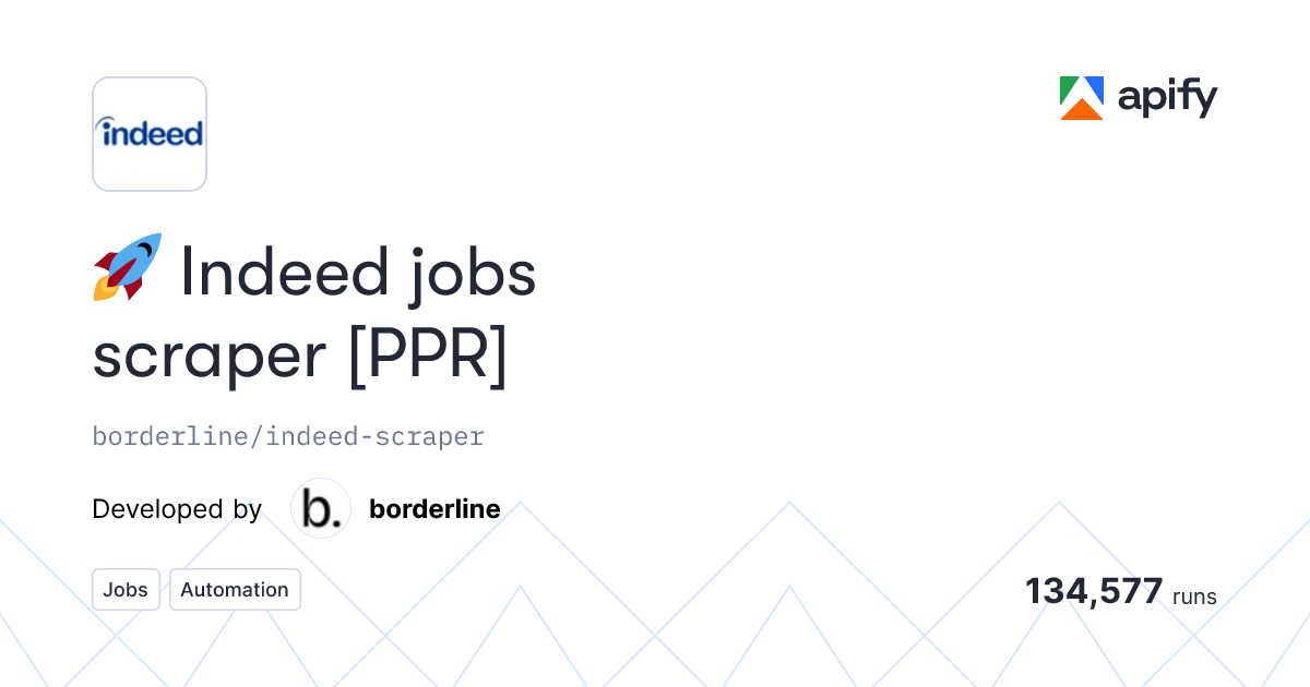 Indeed Jobs Scraper