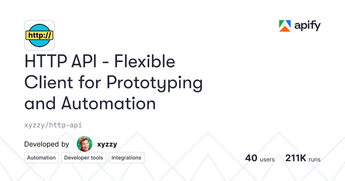 HTTP API - Flexible Client for Prototyping and Automation API in Python ...
