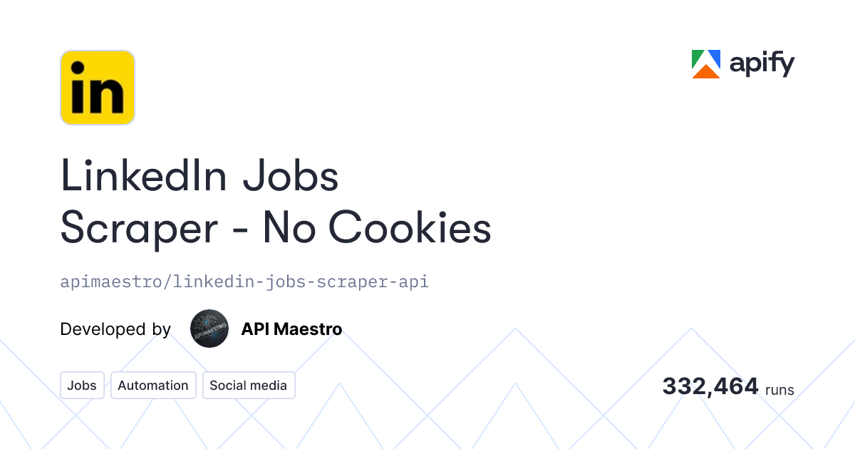 LinkedIn Jobs Scraper