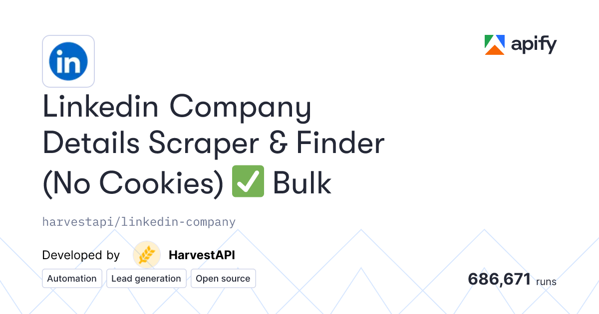 Linkedin Company Details Scraper & Finder (No Cookies) ✅ Bulk