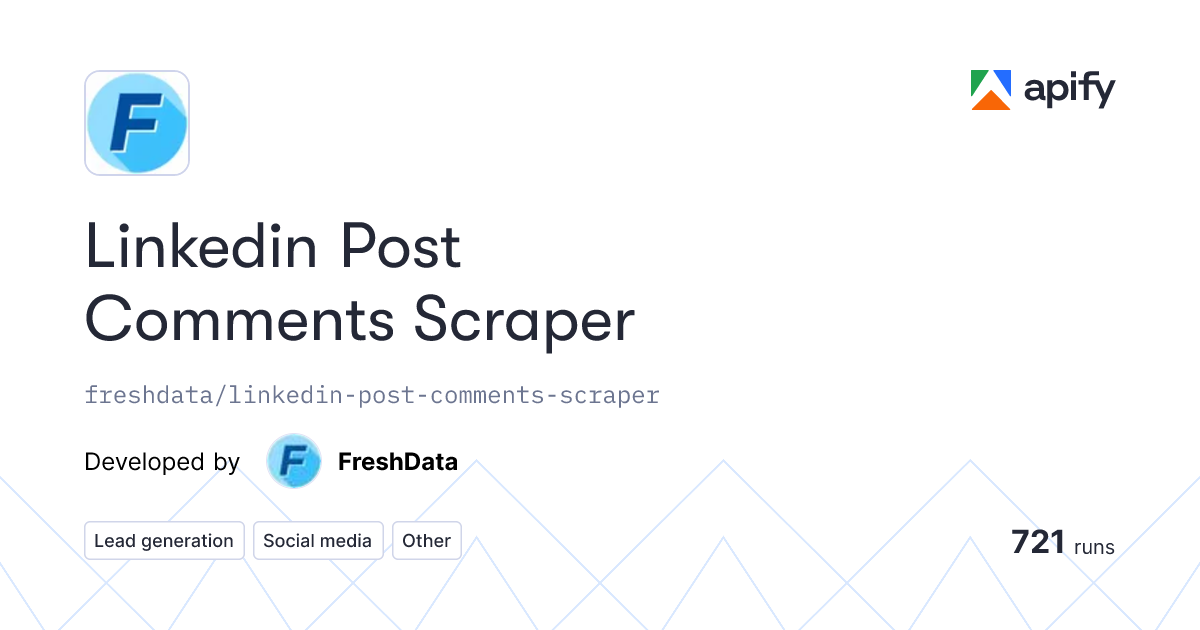 Linkedin Post Comments Scraper