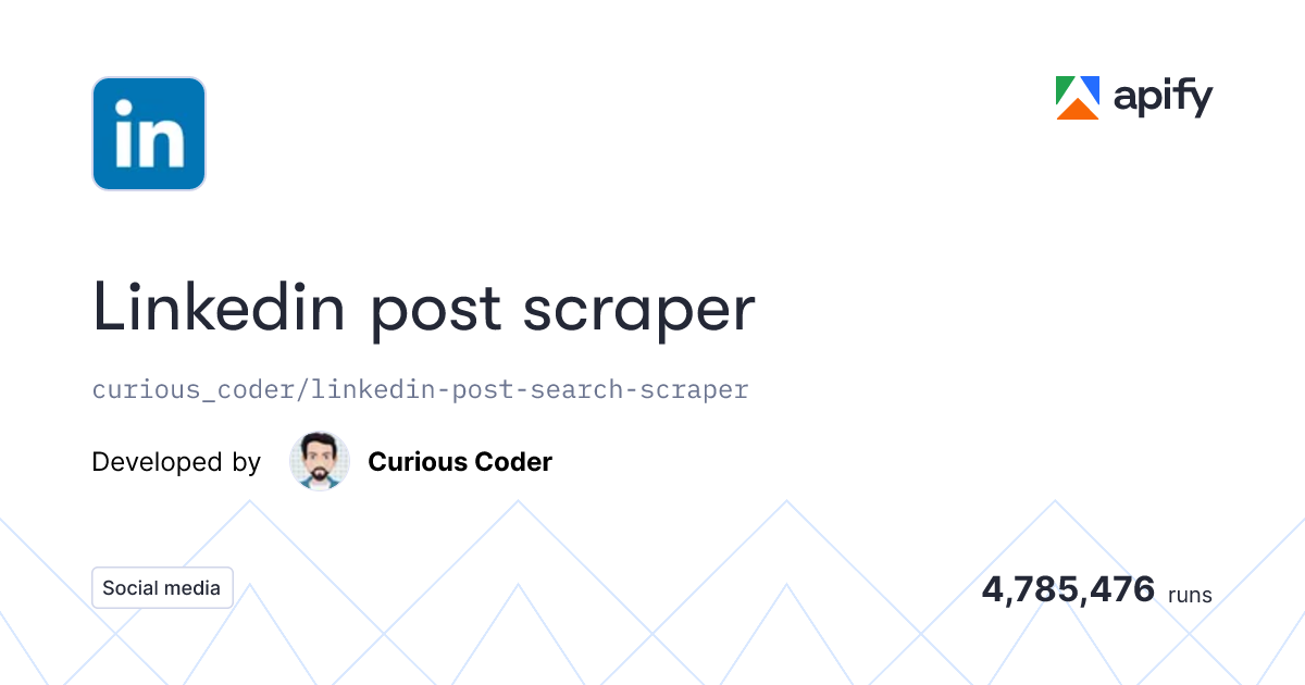 Linkedin Post Scraper