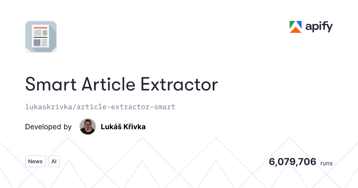 Smart Article Extractor