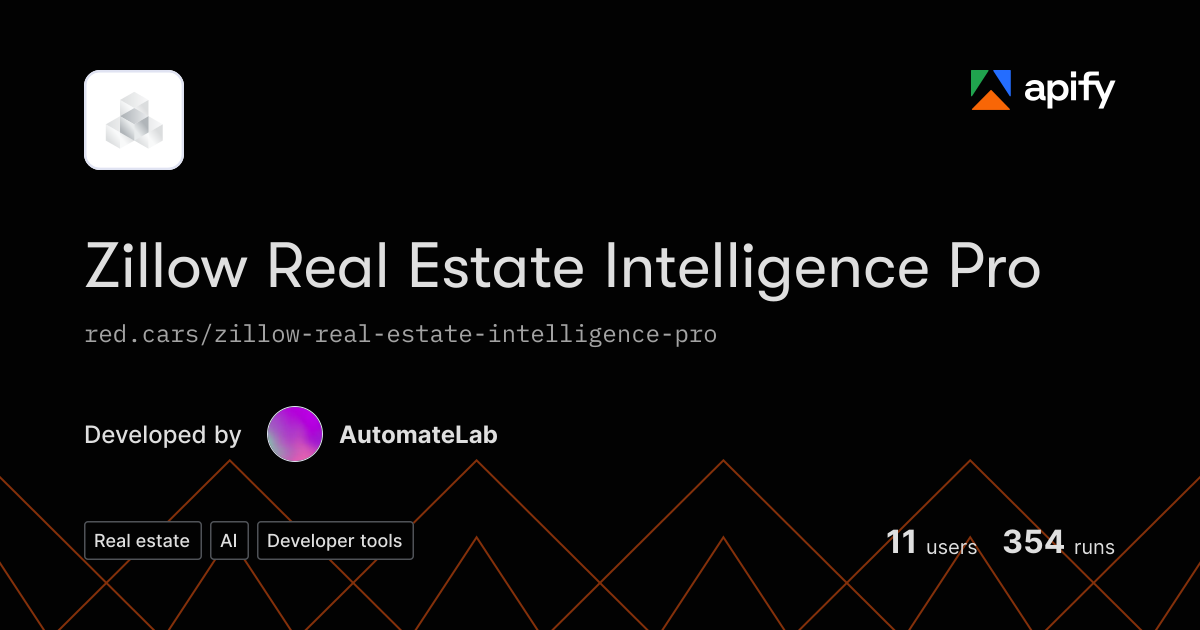 Zillow Api Python Zillow Property Scraper - Real Estate Data API API in Python ...