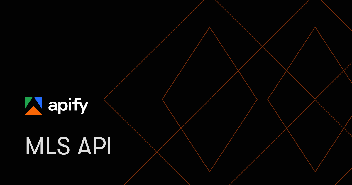 MLS API · Apify