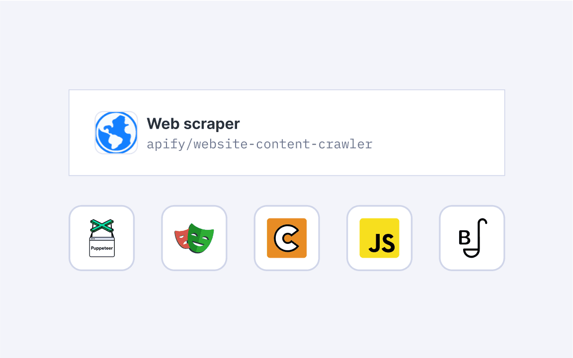 Universal web scrapers